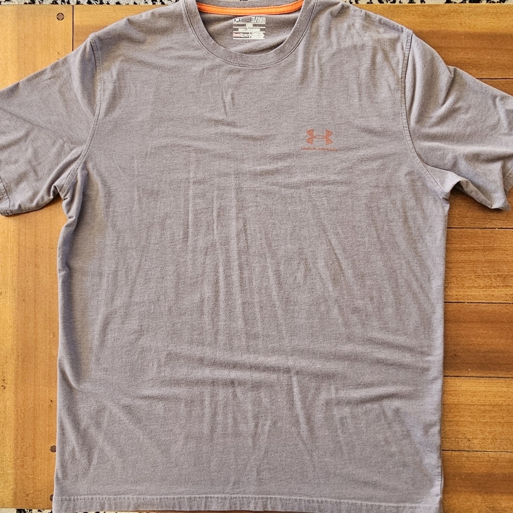 Under Armour Gray HeatGear Men's T-Shirt